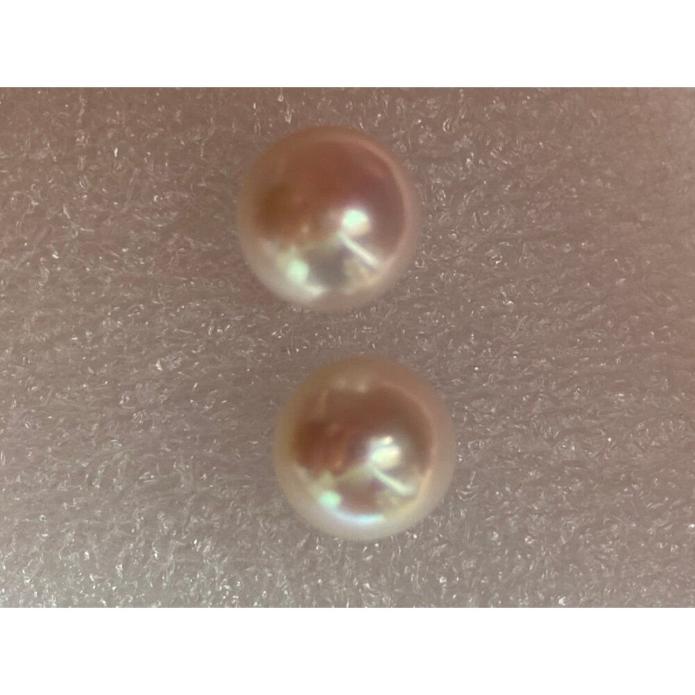 18k vermail high heel Fresh water pearl 10mm - Picture 5 of 12